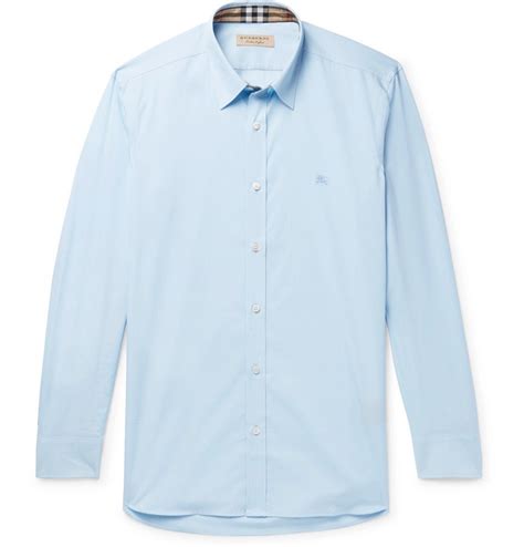 sky blue burberry shirt|burberry clothing website.